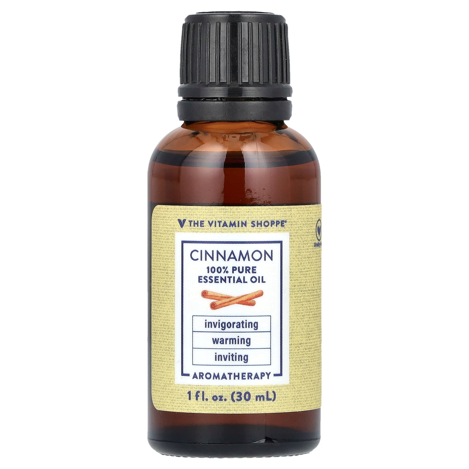 The Vitamin Shoppe, 100% Pure Essential Oil, Cinnamon, 1 fl oz (30 ml)