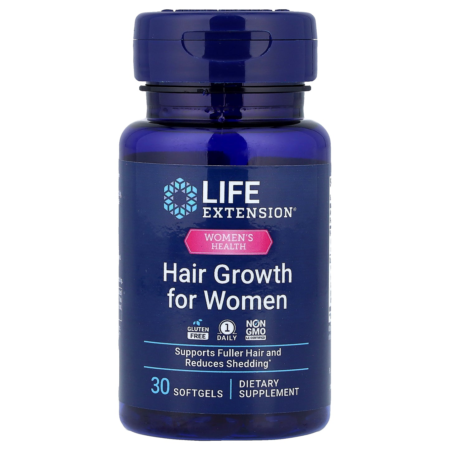 Life Extension, Women's Health, Hair Growth for Women, 30 Softgels