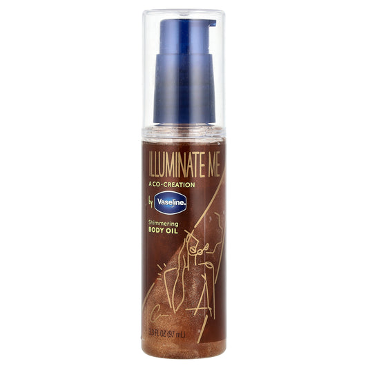 Vaseline, Illuminate Me, Shimmering Body Oil, 3.3 fl oz (97 ml)