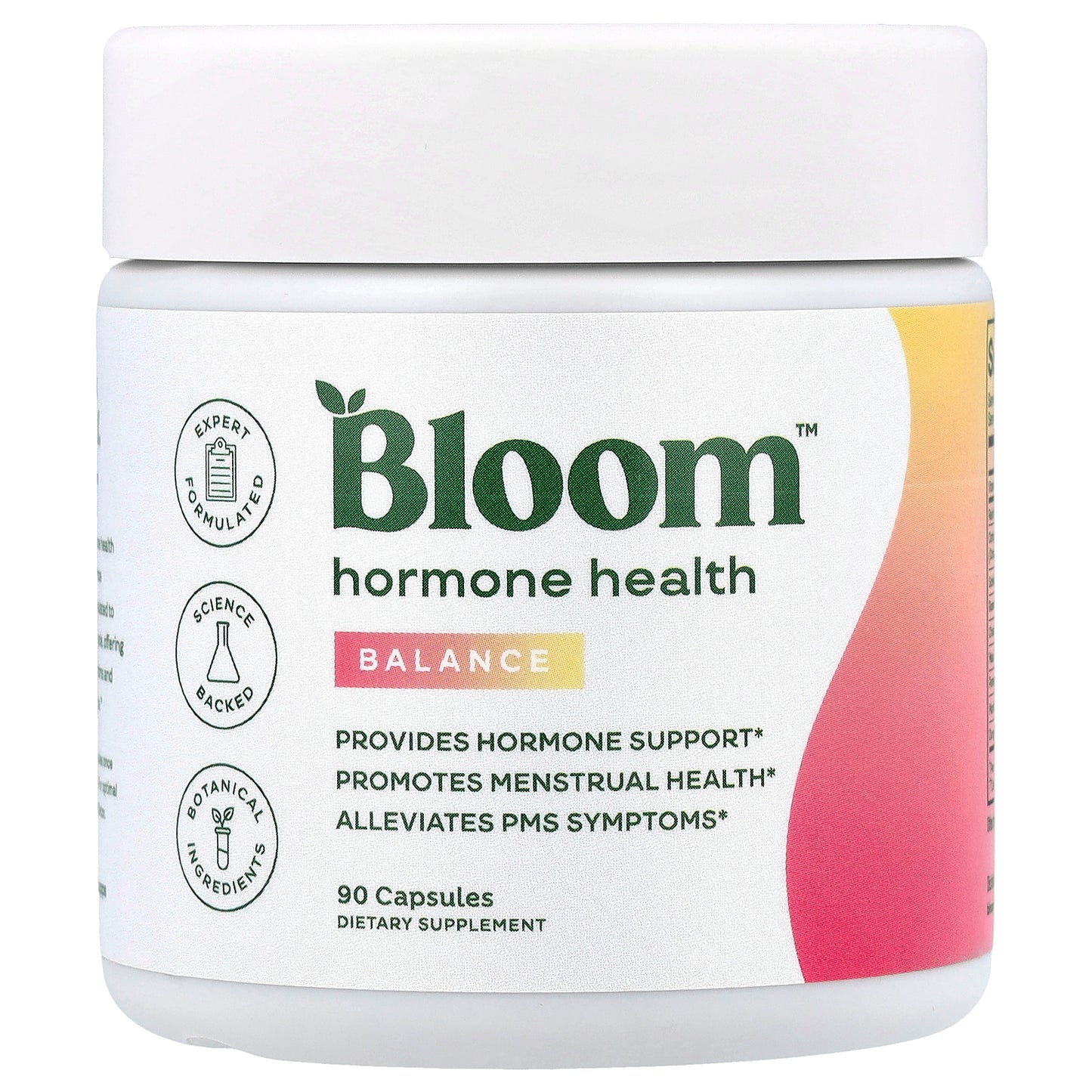 Bloom, Hormone Health, Balance, 90 Capsules