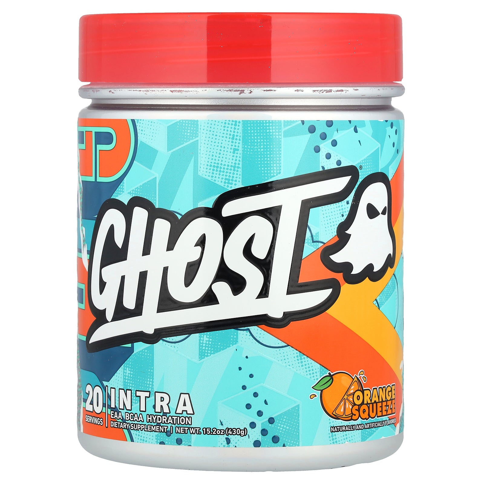 Ghost, Intra, Orange Squeeze, 15.2 oz (430 g)