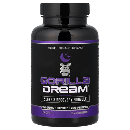 Gorilla Mind, Dream®, Sleep & Recovery Formula, 120 Capsules
