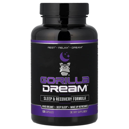 Gorilla Mind, Dream®, Sleep & Recovery Formula, 120 Capsules