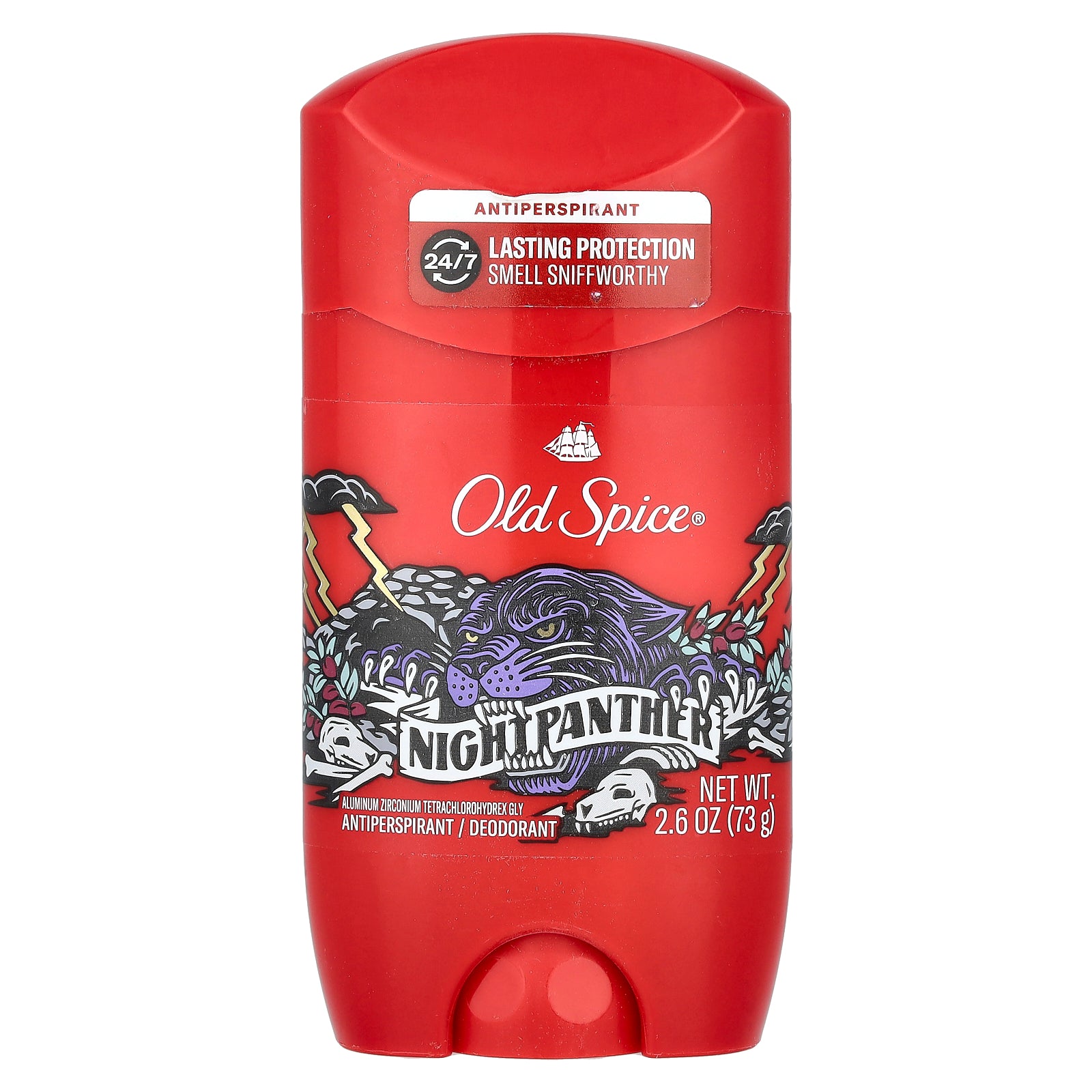 Old Spice, Antiperspirant & Deodorant, Night Panther, 2.6 oz (73 g)