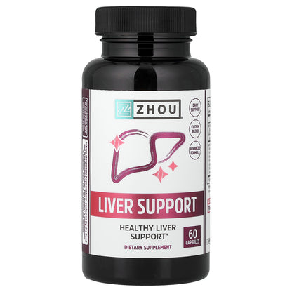 Zhou Nutrition, Liver Support, 60 Capsules