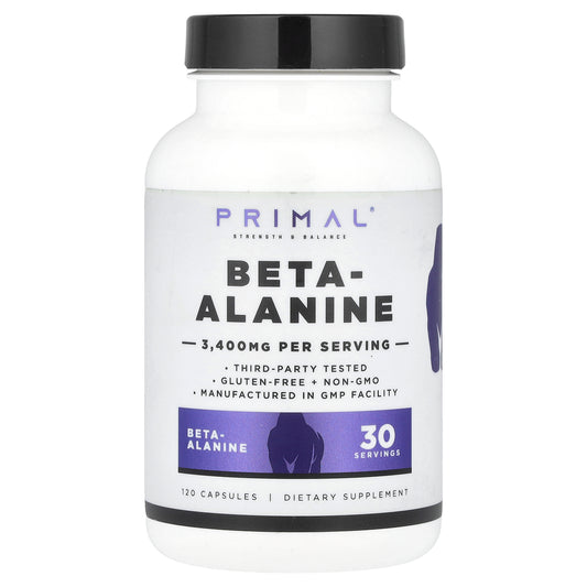PrePrimal, Beta-Alanine, 120 Capsules (850 mg per Capsule)