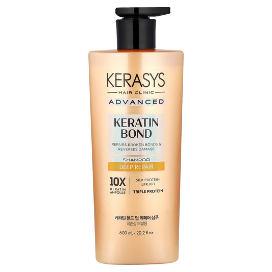 Kerasys, Advanced, Keratin Bond Shampoo, Deep Repair , 20.2 fl oz (600 ml)