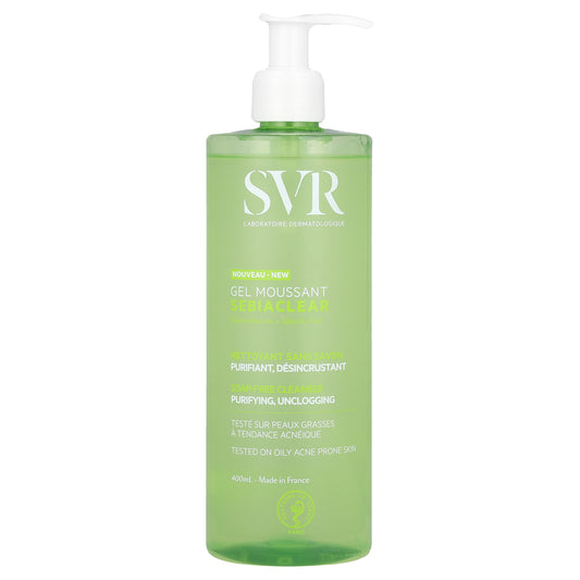 SVR, Sebiaclear Soap-Free Cleanser, 13.5 fl oz (400 ml)