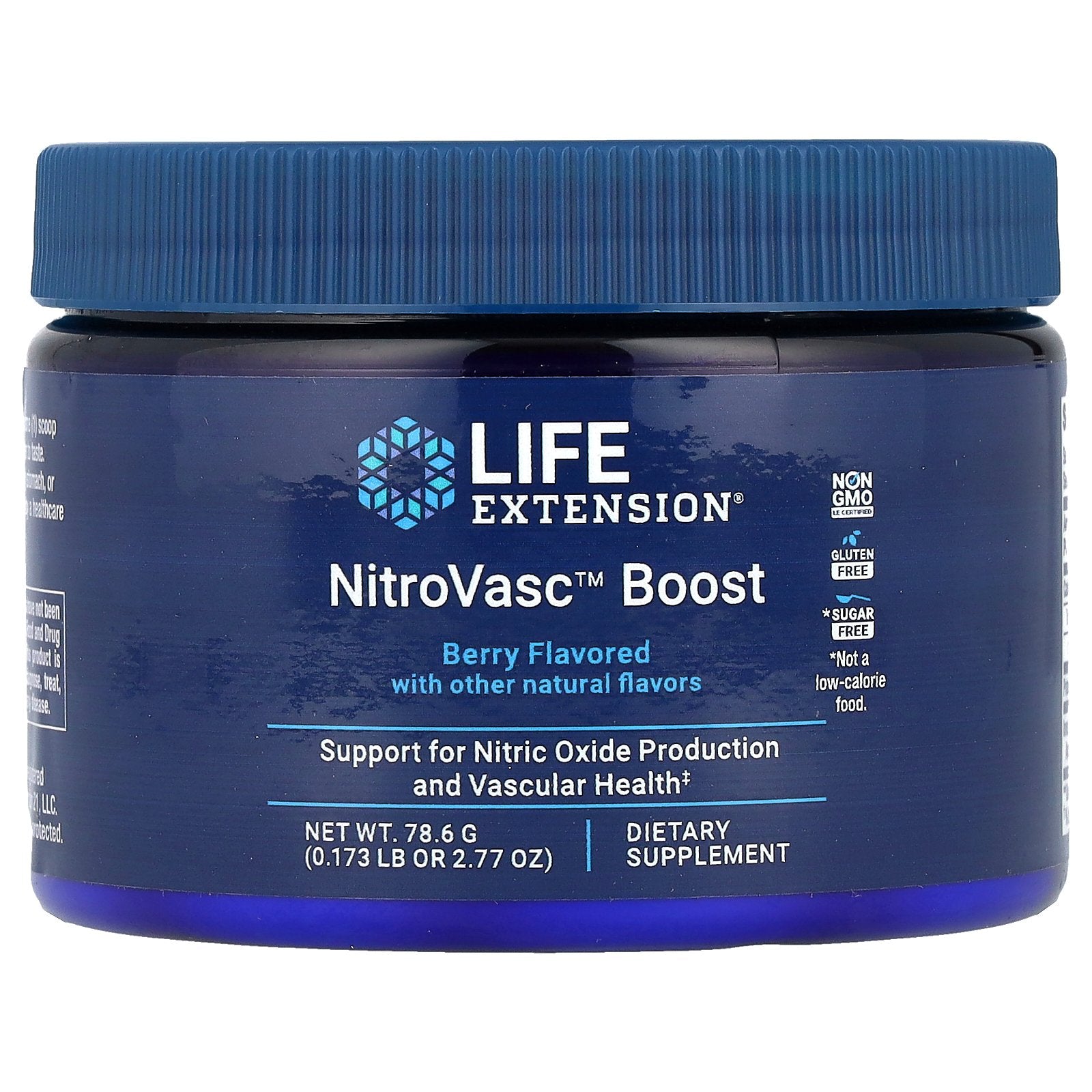 Life Extension, NitroVasc™ Boost, Berry, 2.77 oz (78.6 g)