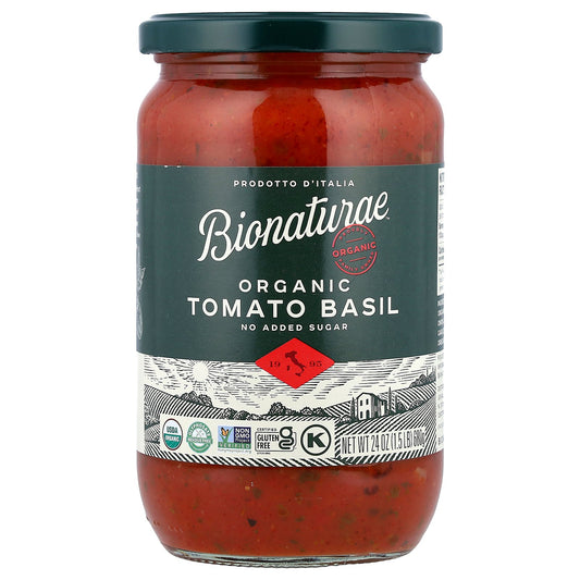 Bionaturae, Bionaturae™, Organic Tomato Basil, 24 oz (680 g)