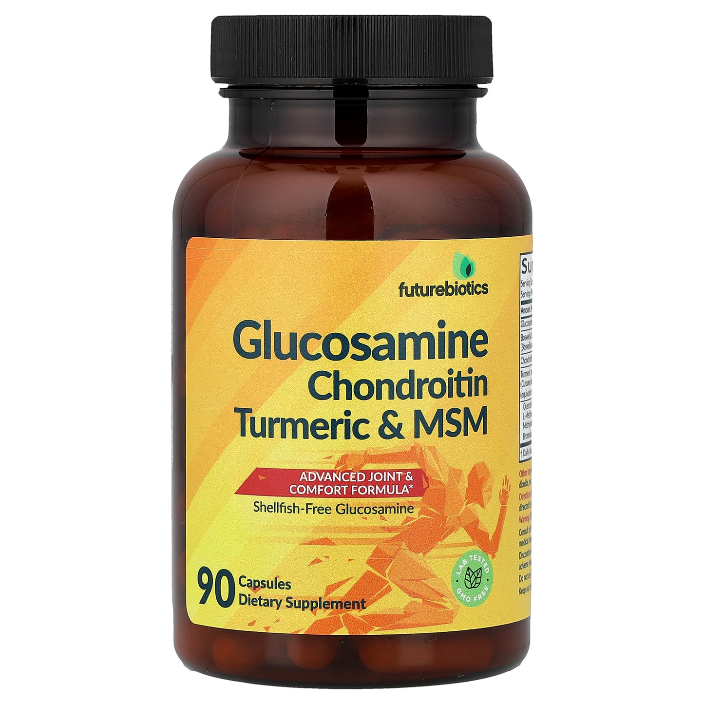 Futurebiotics, Glucosamine, Chondroitin, Turmeric & MSM, 90 Capsules