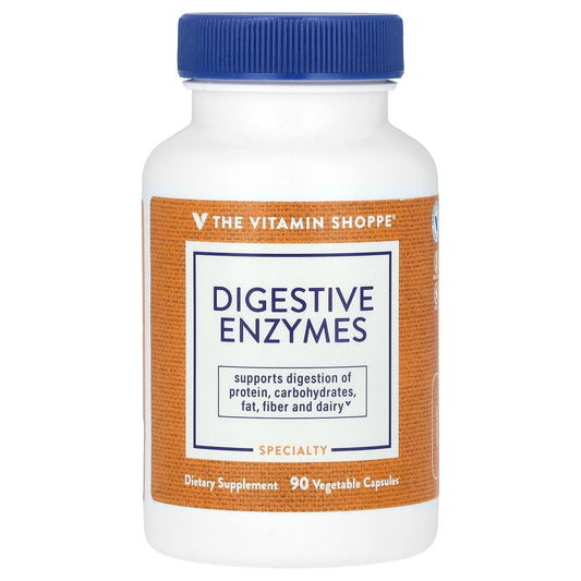 The Vitamin Shoppe, Digestive Enzymes, 90 Vegetable Capsules