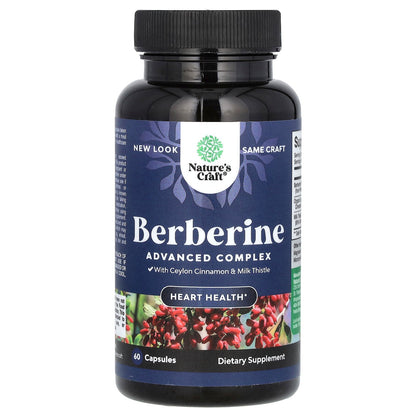 Nature's Craft, Berberine, 60 Capsules
