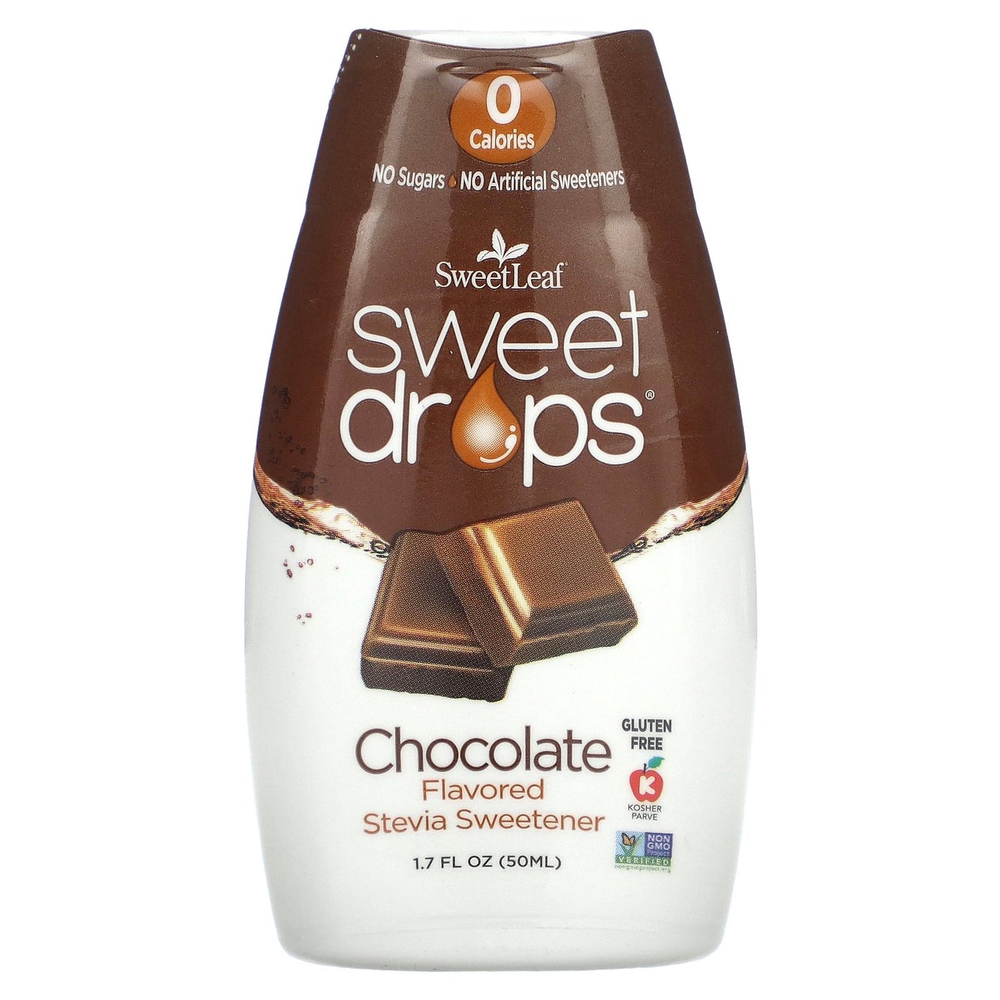 SweetLeaf Stevia, Sweet Drops, Chocolate, 1.7 fl oz (50 ml)