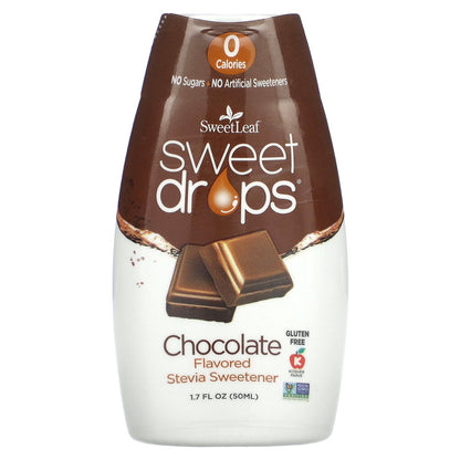 SweetLeaf Stevia, Sweet Drops, Chocolate, 1.7 fl oz (50 ml)