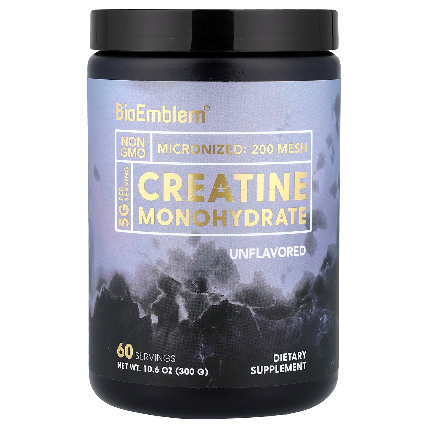 BioEmblem, Creatine Monohydrate, Unflavored, 10.6 oz (300 g)