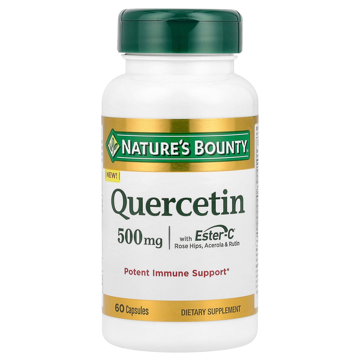 Nature's Bounty, Quercetin With Ester-C®, 60 Capsules