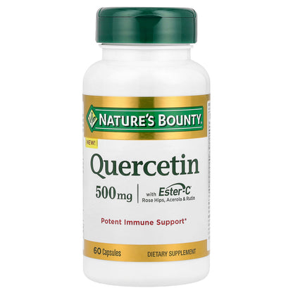Nature's Bounty, Quercetin With Ester-C®, 60 Capsules