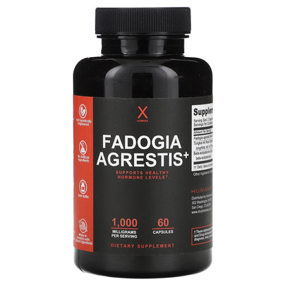 Humanx, Fadogia Agrestis+, 60 Capsules