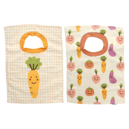 Neat Solutions, Baby Bibs, 6M+, Veggies, 2 Count