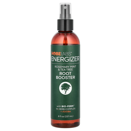 Hobe Labs, Energizer™, Root Booster, Rosemary Mint & Tea Tree , 8 fl oz (237 ml)