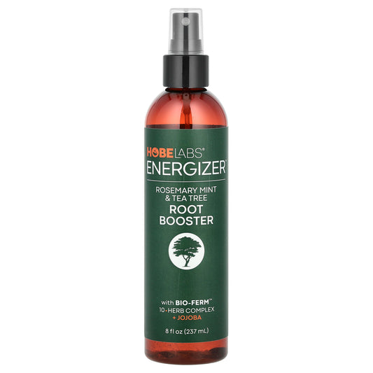 Hobe Labs, Energizer™, Root Booster, Rosemary Mint & Tea Tree , 8 fl oz (237 ml)