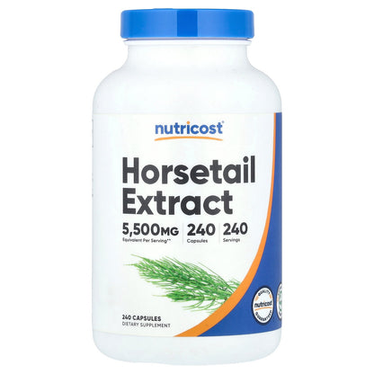 Nutricost, Horsetail Extract, 5,500 mg, 240 Capsules