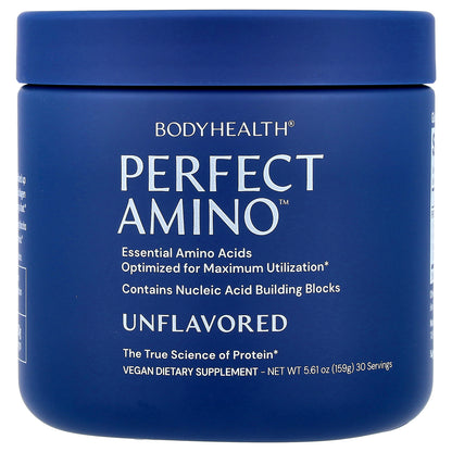 BodyHealth, Perfect Amino™, Unflavored, 5.61 oz (159 g)