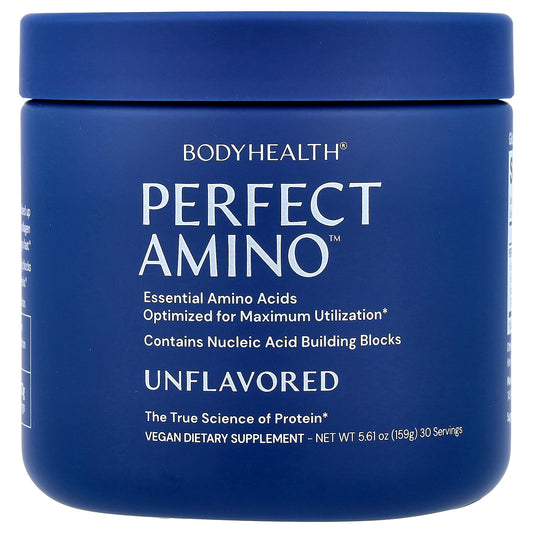 BodyHealth, Perfect Amino™, Unflavored, 5.61 oz (159 g)
