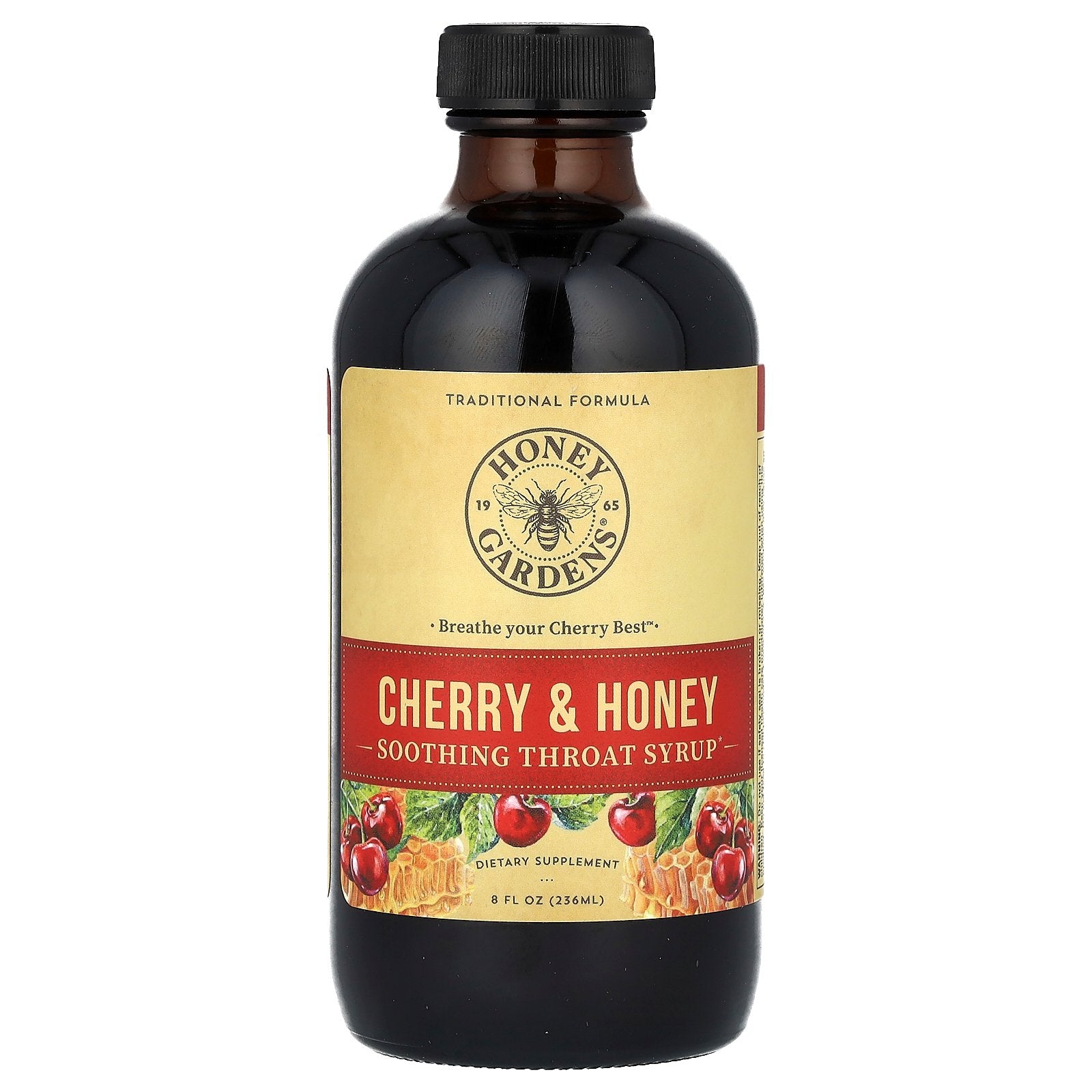 Zand, Soothing Throat Syrup, Cherry & Honey, 8 fl oz (236 ml)