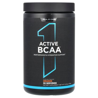 Rule One Proteins, Active BCAA, Orange, 13.23 oz (375 g)