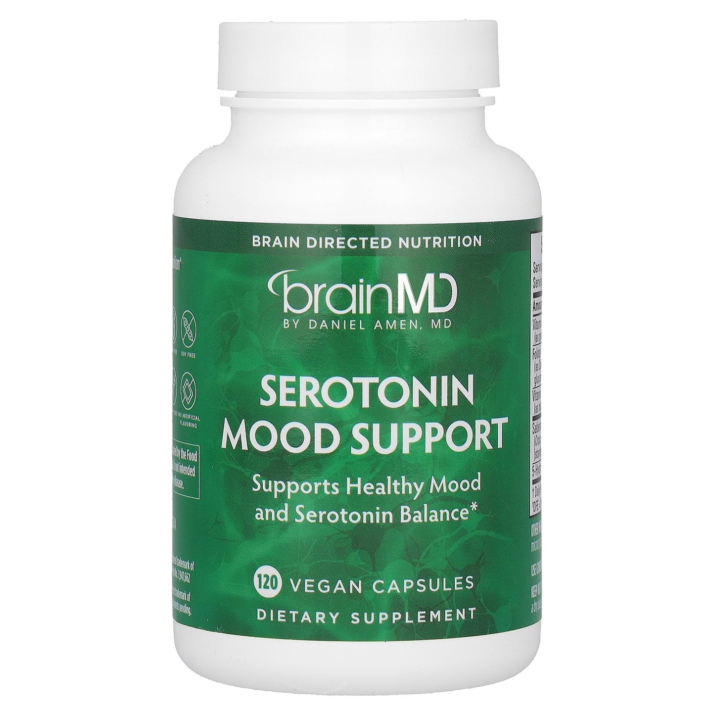 BrainMD, Serotonin Mood Support, 120 Vegan Capsules