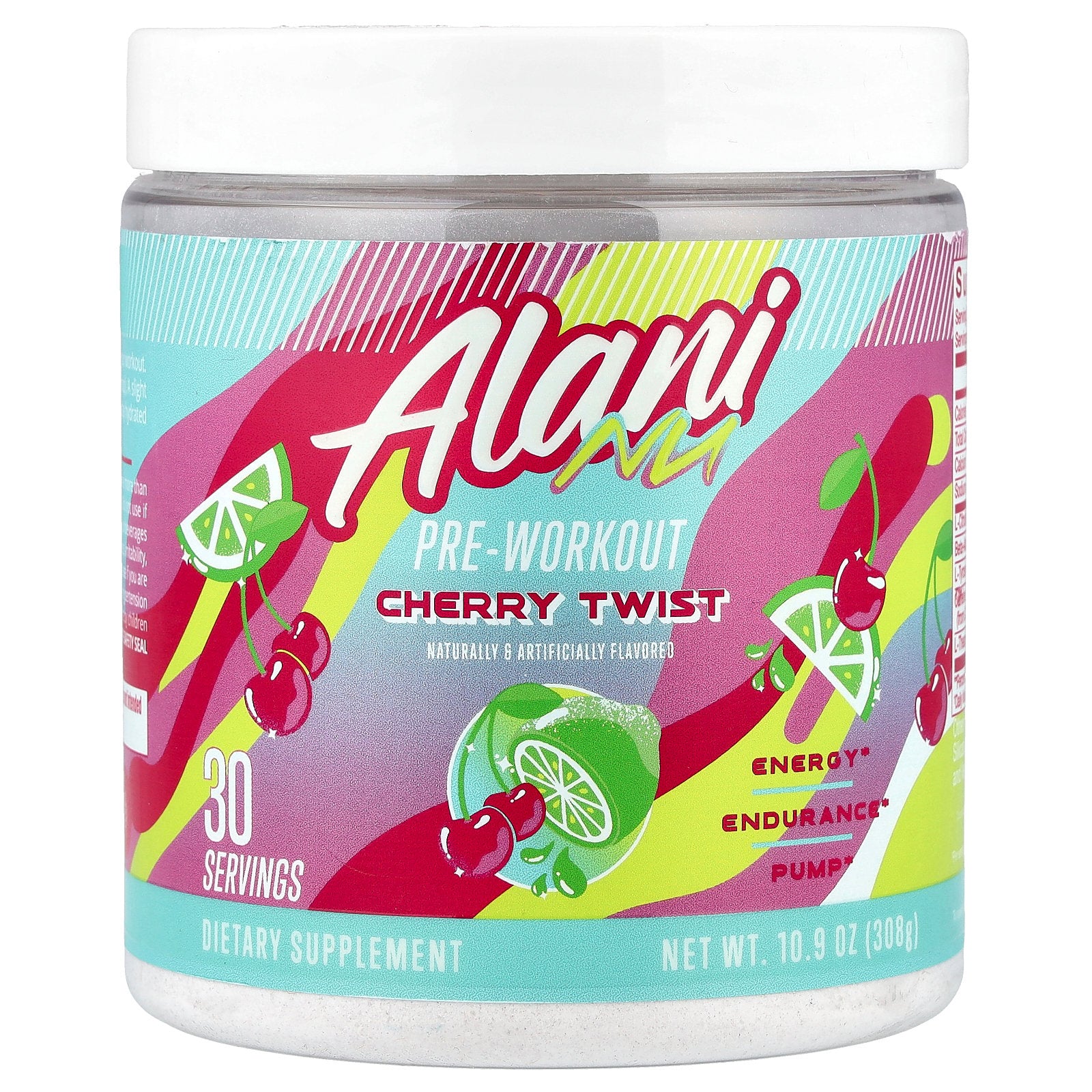 Alani Nu, Pre-Workout, Cherry Twist, 10.9 oz (308 g)