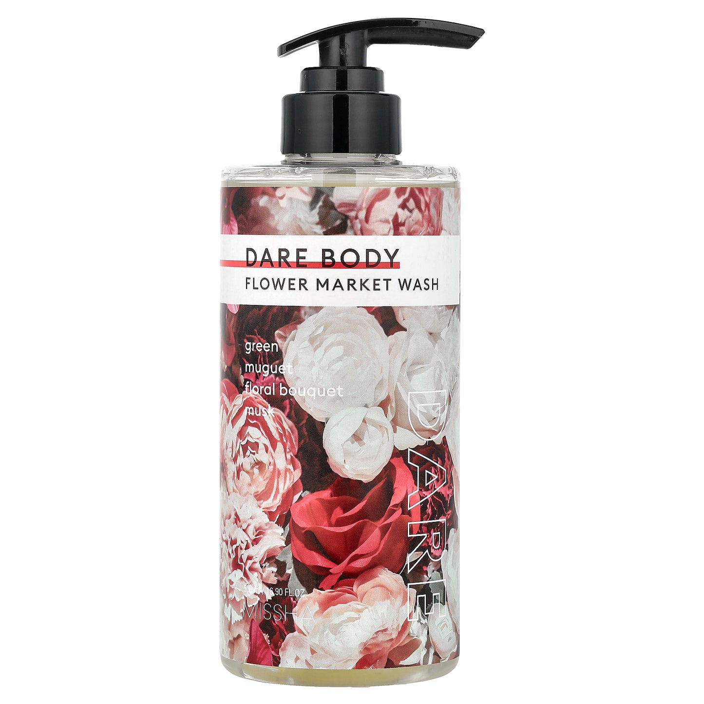 Missha, Dare Body Wash, Flower Market, 16.9 fl oz (500 ml)