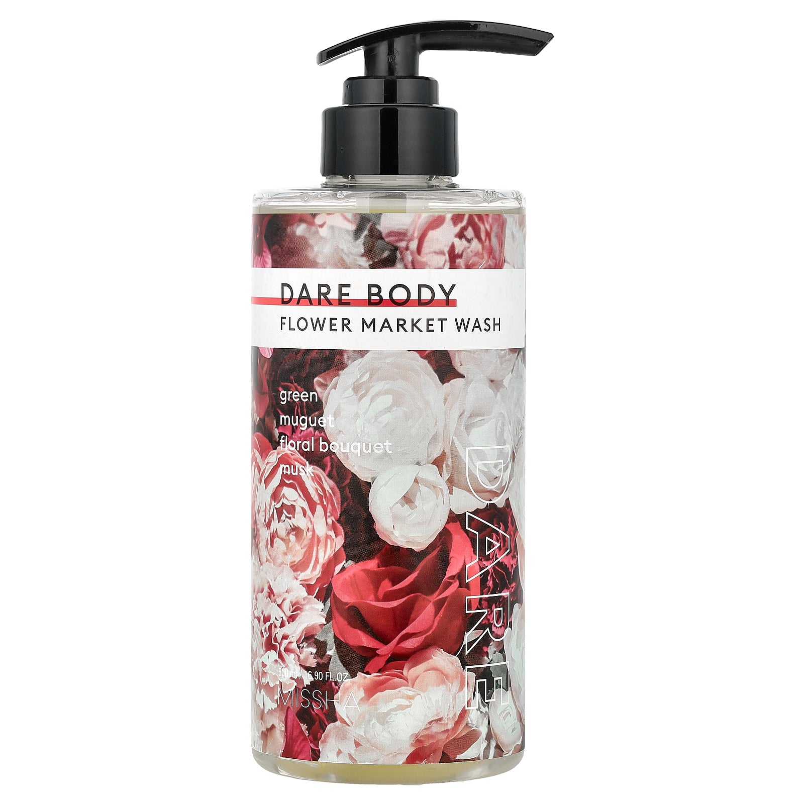Missha, Dare Body Wash, Flower Market, 16.9 fl oz (500 ml)