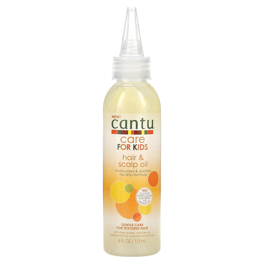 Cantu, Care For Kids, Hair & Scalp Oil, 4 fl oz (113 ml)