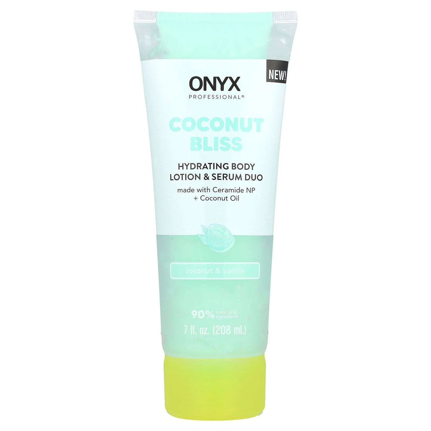 Onyx Professional, Coconut Bliss, Hydrating Body Lotion & Serum Duo, Coconut & Vanilla, 7 fl oz (208 ml)
