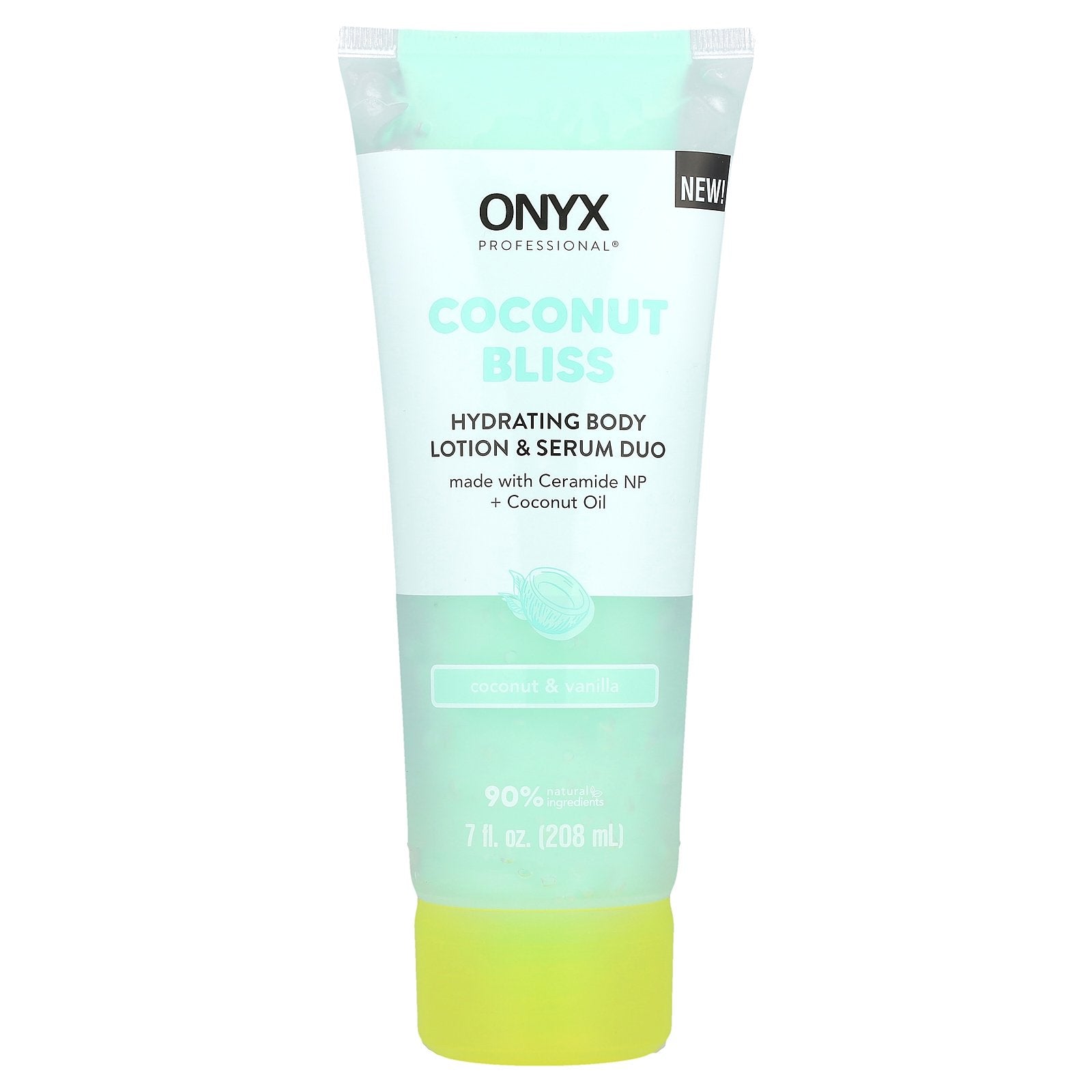 Onyx Professional, Coconut Bliss, Hydrating Body Lotion & Serum Duo, Coconut & Vanilla, 7 fl oz (208 ml)