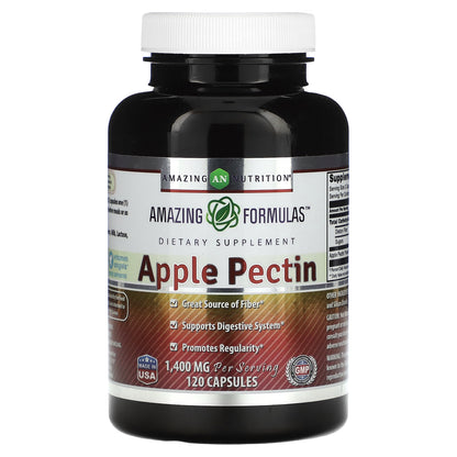 Amazing Nutrition, Apple Pectin, 1,400 mg, 120 Capsules (700 mg per Capsule)