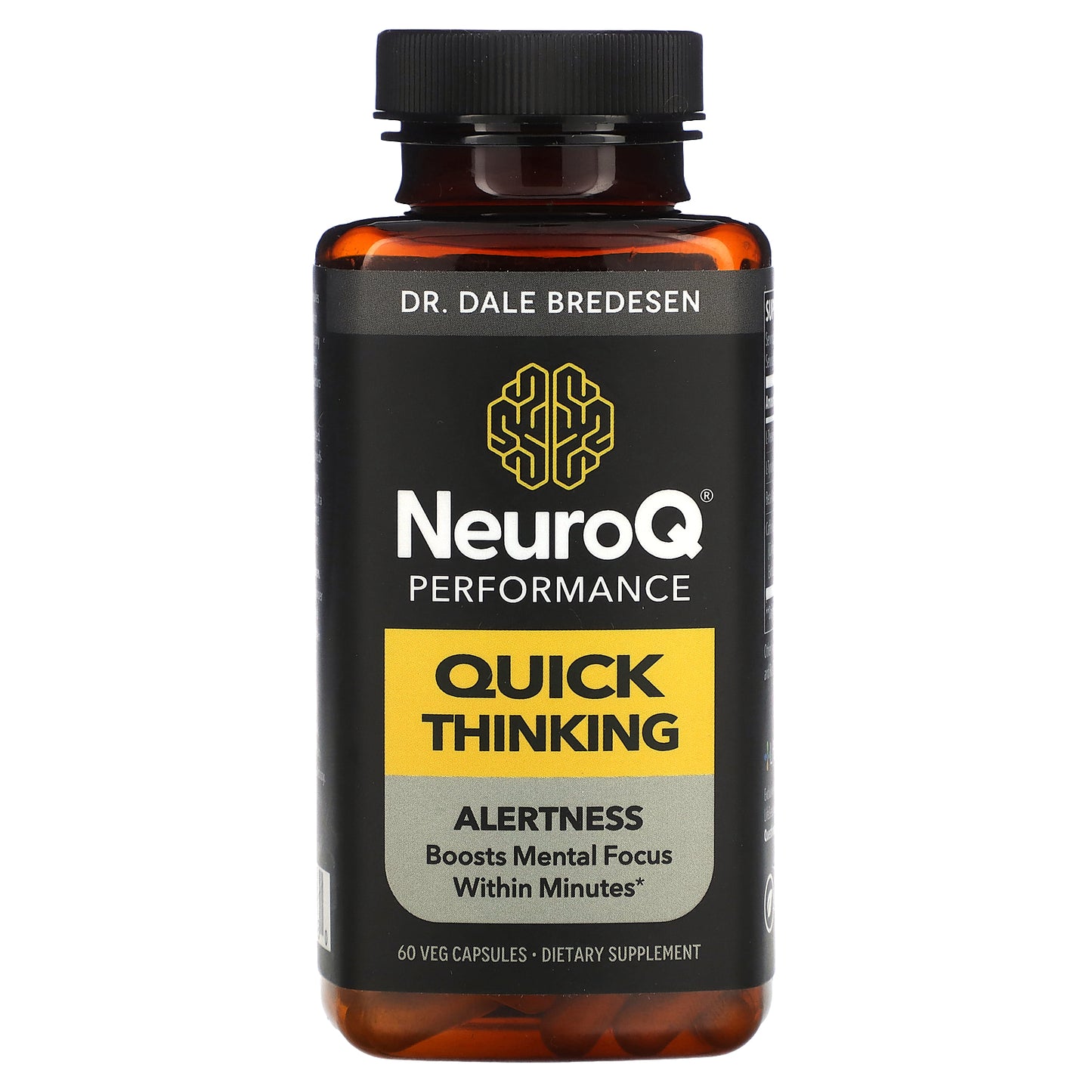 LifeSeasons, NeuroQ Performance, Quick Thinking, 60 Veg Capsules