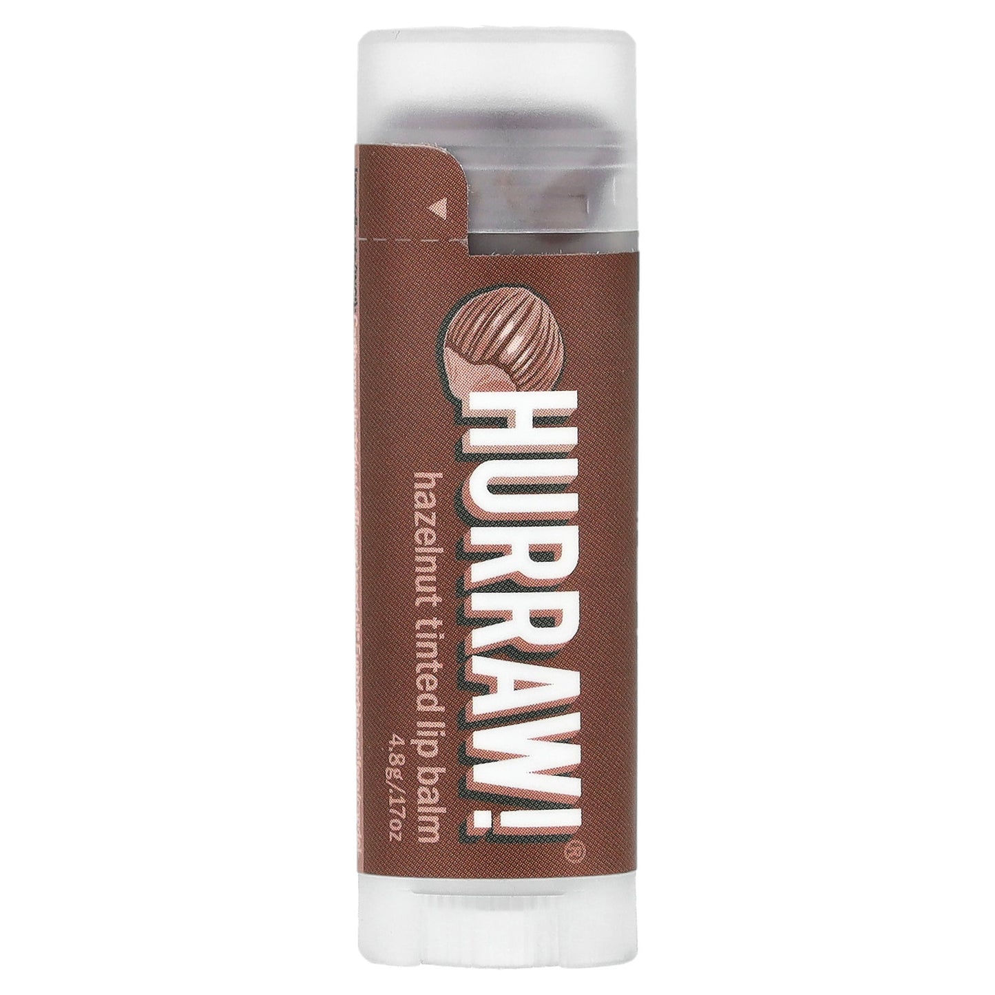 Hurraw! Balm, Tinted Lip Balm, Hazelnut, 0.17 oz (4.8 g)