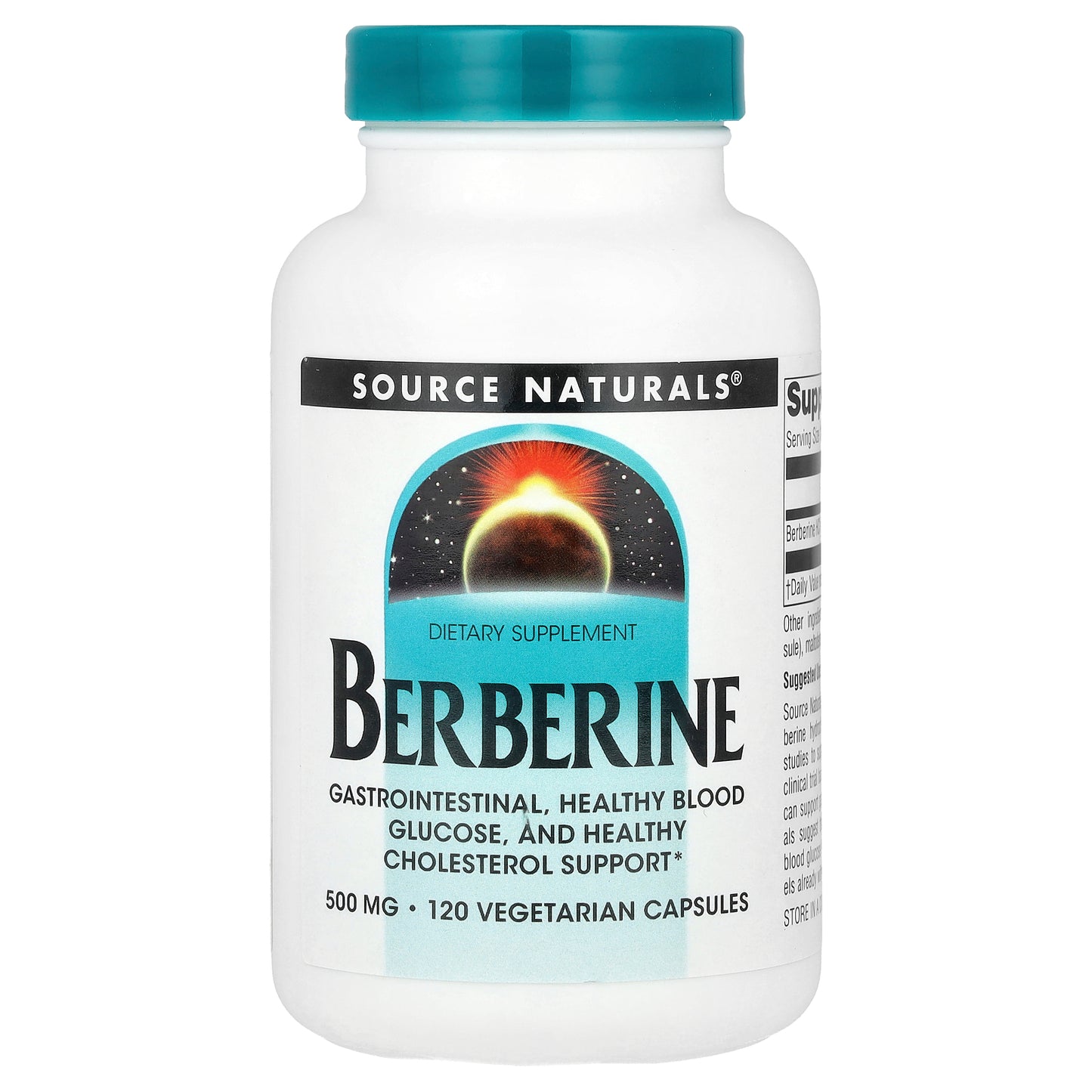 Source Naturals, Berberine , 500 mg, 120 Vegetarian Capsules