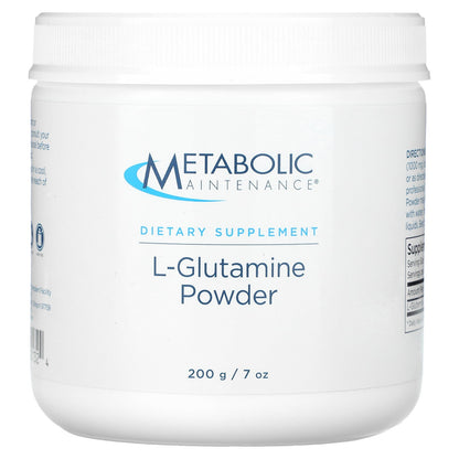 Metabolic Maintenance, L-Glutamine Powder, 7 oz (200 g)