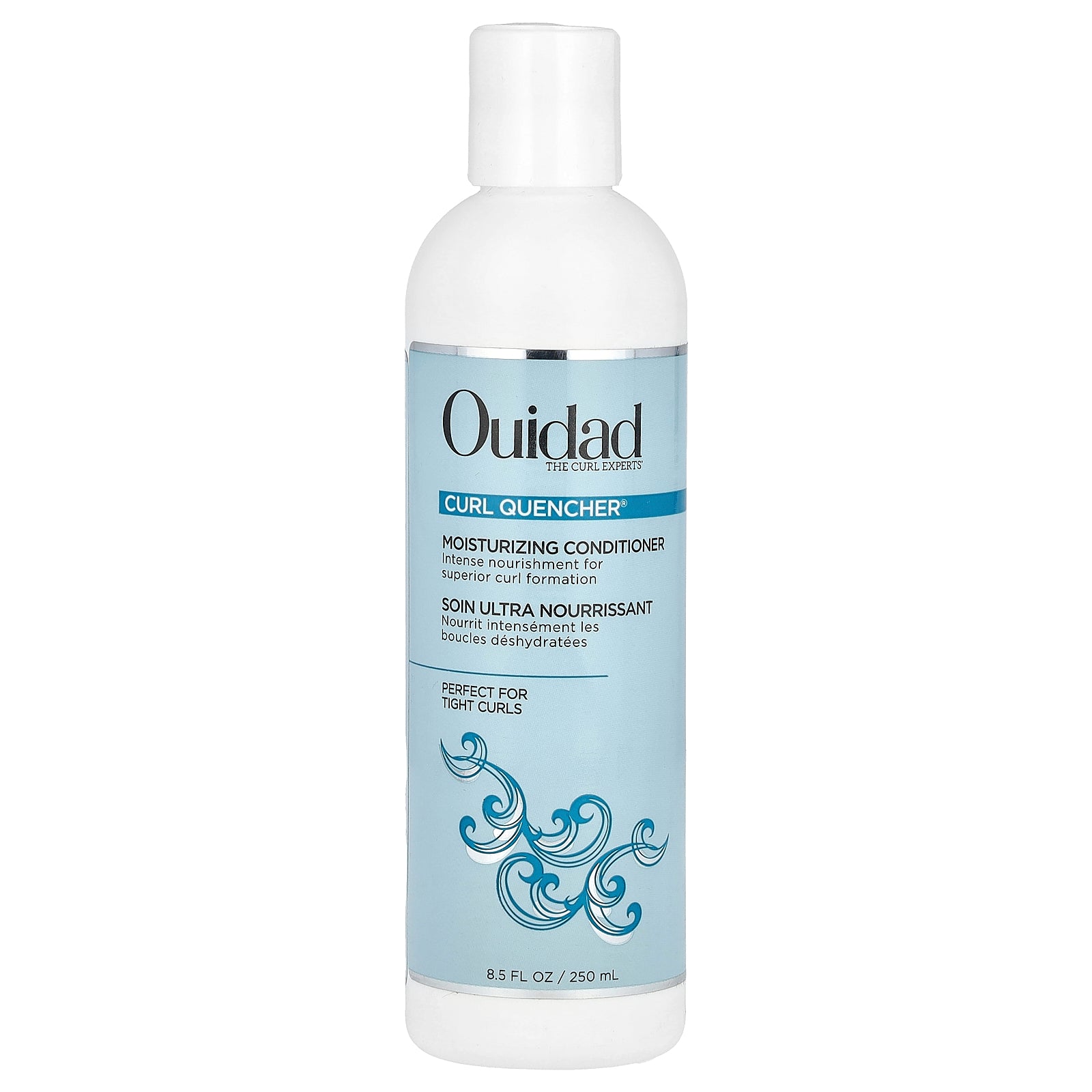 Ouidad, Curl Quencher®, Moisturizing Conditioner, Tight Curls, 8.5 fl oz (250 ml)