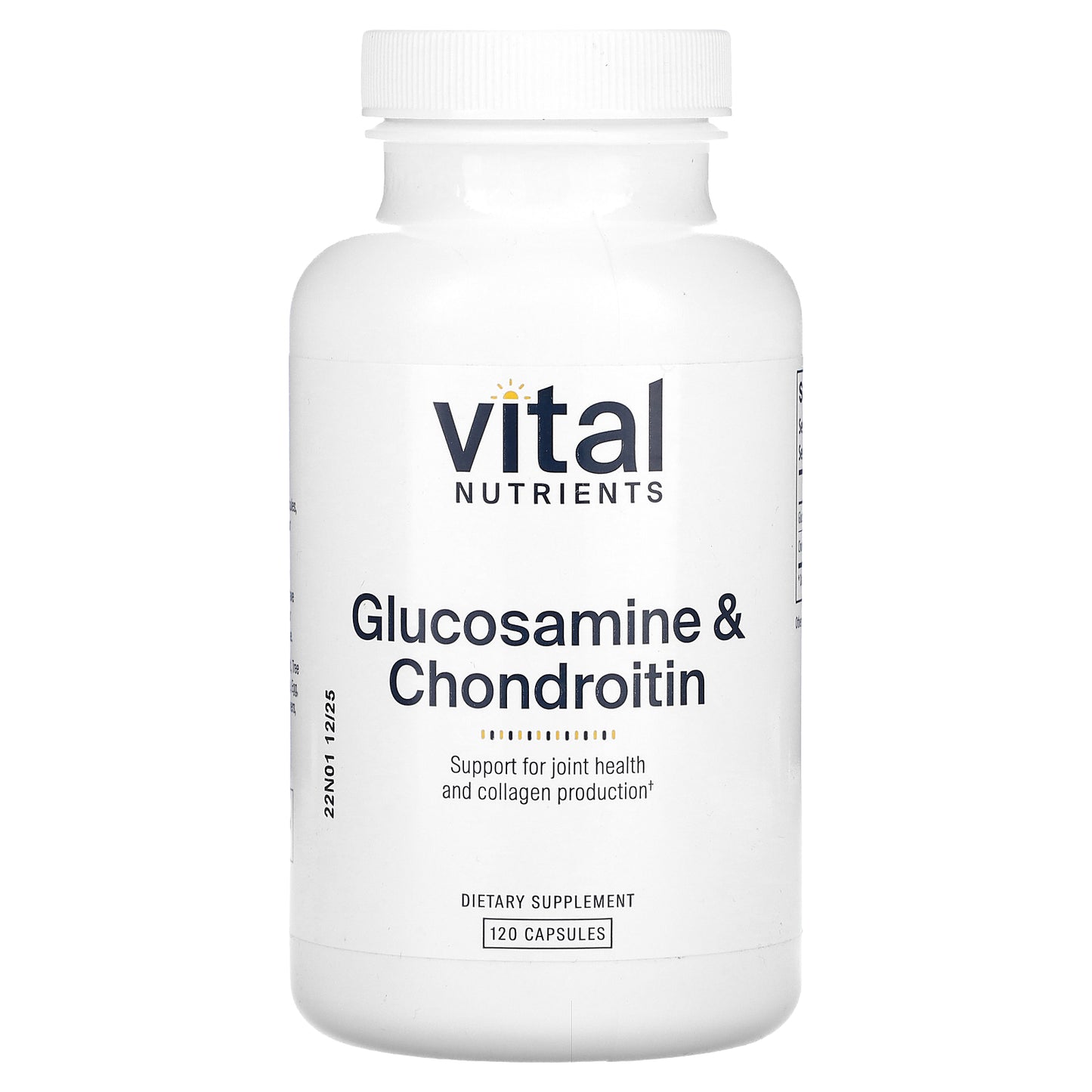 Vital Nutrients, Glucosamine & Chondroitin, 120 Capsules