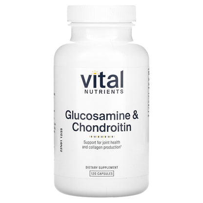 Vital Nutrients, Glucosamine & Chondroitin, 120 Capsules