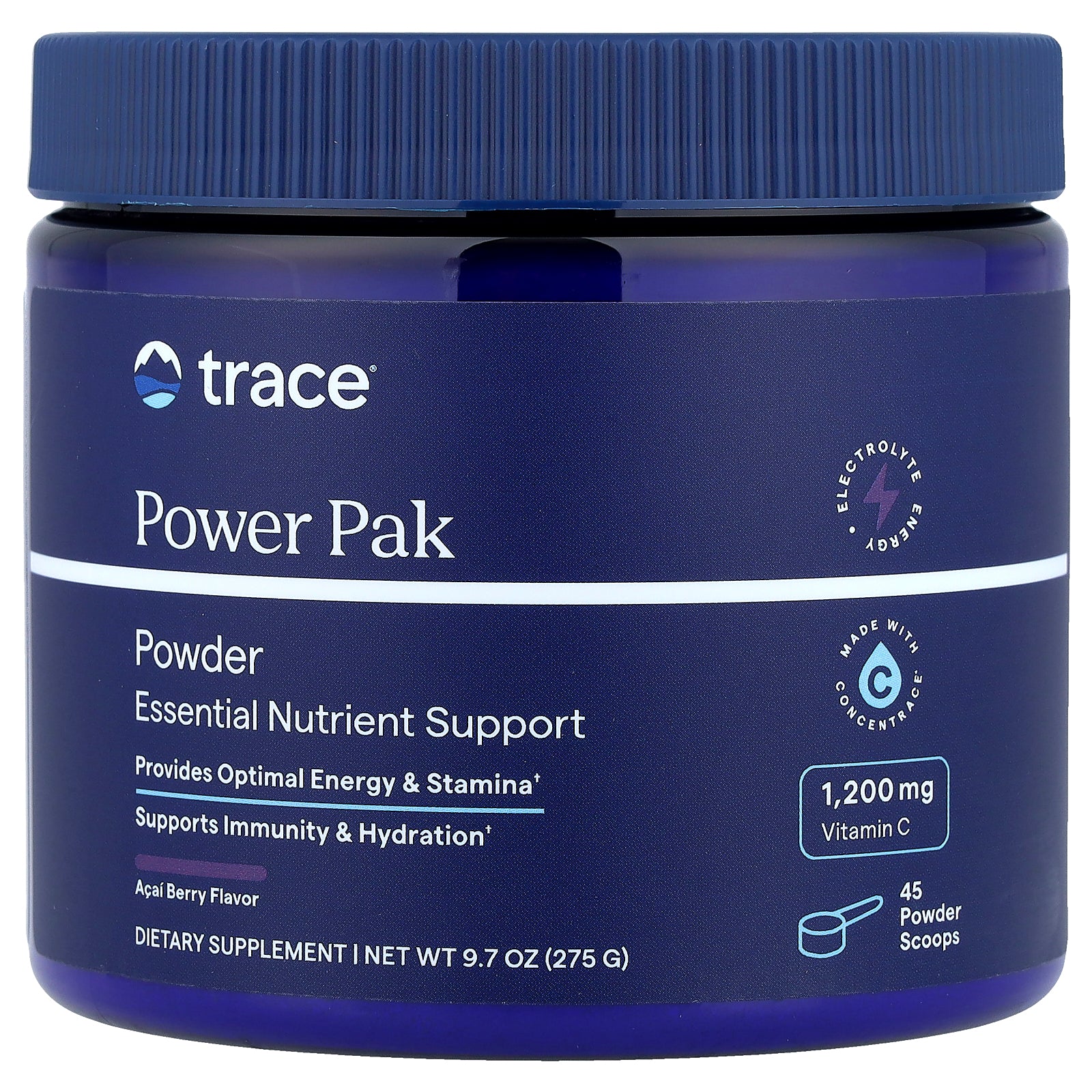Trace, Power Pak, Acai Berry, 9.7 oz (275 g)