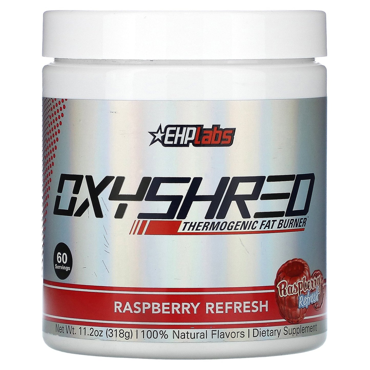 EHPlabs, OxyShred, Thermogenic Fat Burner, Raspberry Refresh, 11.2 oz (318 g)