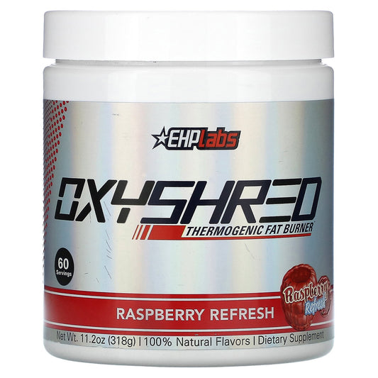 EHPlabs, OxyShred, Thermogenic Fat Burner, Raspberry Refresh, 11.2 oz (318 g)