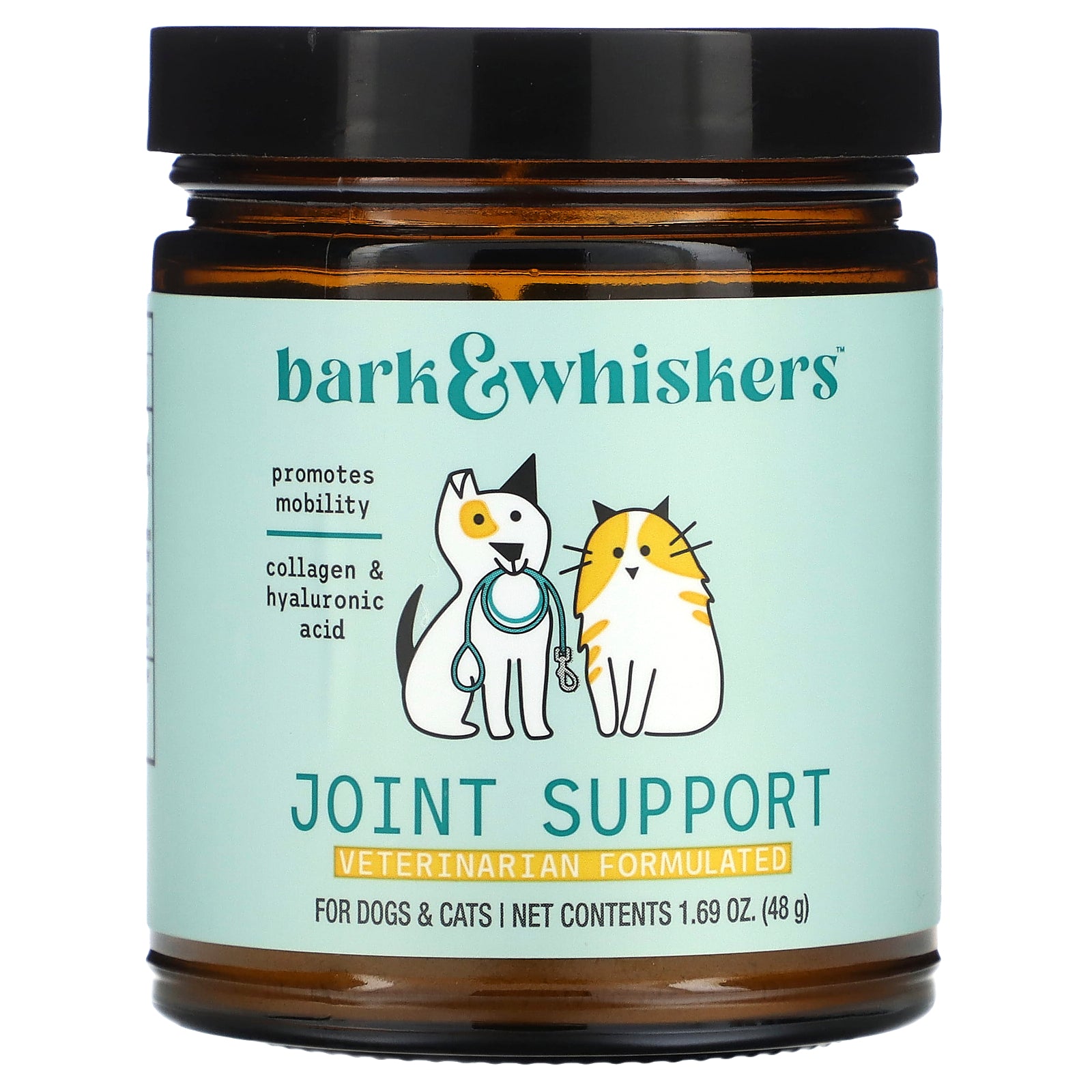 Dr. Mercola, Bark & Whiskers™, Joint Support, For Dogs & Cats, 1.69 oz (48 g)